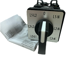 Comutador rotativo voltímetro fase fase neutro K1F027MLH Schneider Electric