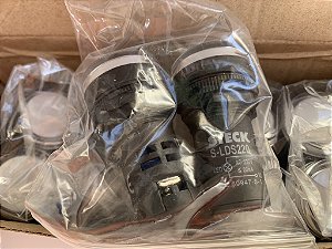 10 pçs Sinaleiro Led Branco 220V SLDS2205 Steck