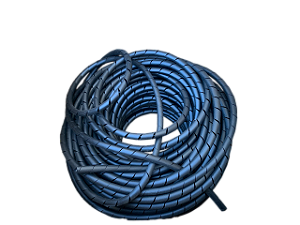 Tubo espiral PE PR 3/8 preto 30m - F7138PEPR50 Frontec