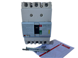 Disjuntor tripolar 80A 16kA DPX3160-80A-400V-16 420004 Legrand