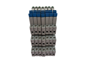7 pçs Interface a Relé Conexão Parafuso 1 REV/AgNi - 220VCA PRZ-1R-220/G Metaltex