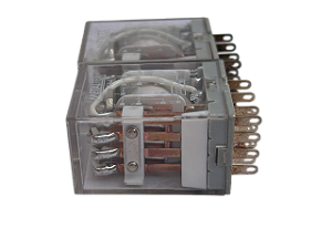 Kit. 2pçs- Relé subminiatura 4 Rev 220VCA 5A TN4RA4 Metaltex