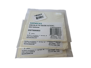 Kit 3 pçs - Escala para amperímetro 96X96 800A M97996800