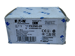 Disjuntor motor 20-25A PKZM0-25 XTPR025BC1NL Eaton