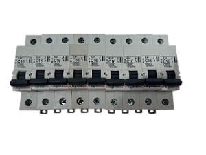 Conj. 9pçs -Disjuntor monopolar 16A curva C 4,5kA RX3 402244