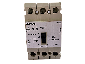 Disjuntor tripolar 25A 3VF2213-0FE41-0AA0 Siemens