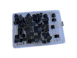 66 pçs Rele miniatura de potência 1 contato reversível 15A 24Vcc AX1RC3 Metaltex