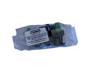 3 pçs Rele de interface 24VCA/24VCC 2NA 5A Q2A-24 Metaltex