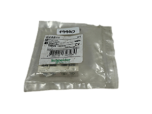 Contato auxiliar instantâneo frontal 1NA+1NF Tesys GV2GV3 GVAE11 Schneider