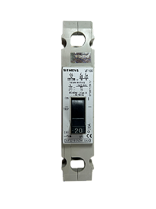 Disjuntor monopolar 20A 18kA 3VF2216-0VD41-0AA0 Siemens