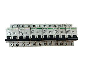 6 pçs Disjuntor bipolar 25A 3kA B 240V K32A2B25 Schneider