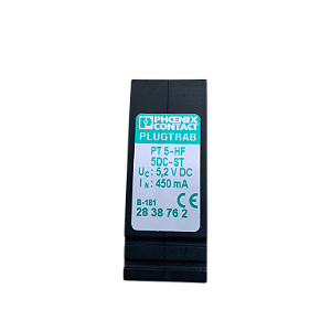Plugue para dispositivo de proteção contra surtos PT 5-HF-5 DC-ST 2838762 Phoenix Contact