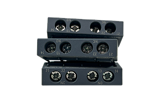 3pçs Contato Auxiliar Frontal P/ S00/S0/S2 1NA+1NF 3RV2901-1E Siemens