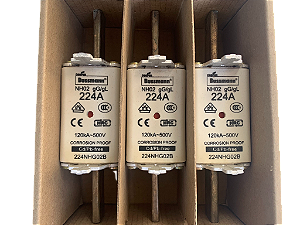 4 pçs Fusivel NH02 224A 500V gL/gG 224NHG02B Bussmann