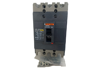 Disjuntor caixa moldada tripolar 40A EZC100N3040 Merlin Gerin
