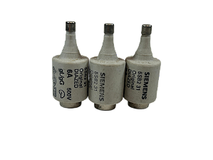 3 pçs Fusível Diazed 6A 500V 5SB2 31 Siemens