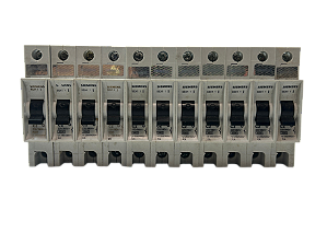 11 pçs Disjuntor Monopolar 2A 3kA Curva C 5SX1 102-7 Siemens