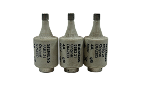18 Pçs Fusível Diazed 5sb221 4a 500v Gg Dii Siemens