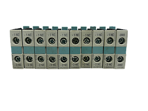 9 pçs Bloco De Contato Aux. Frontal 1Nf 3Rh1921-1CA01 Siemens