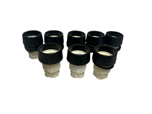 8 pçs Cabeçote Sinalizador Aro Preto S/Visor Vp222 Ace