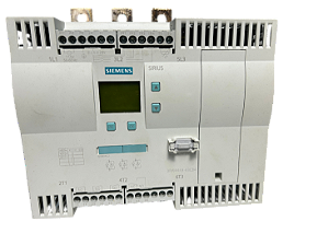 Partida suave Sirius 203A 110kW/400V 200-460VCA 115VCA 3RW4443-6BC34 Siemens Usado
