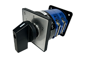 Comutador de Transferência 115A S2 2 pólos 3 pos fixação base C80.A211.600.VE Kraus e Naimer