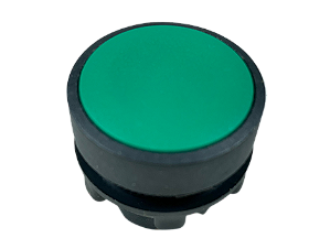 5 pçs Cabecote para botao 022mm plastico faceado retorno por mola verde ZB5AA3 Telemecanique