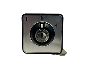 Comutador Liga-Desliga 2 pólos 20A com chave CA10.A201/BRA315-FT2 Kraus e Naimer