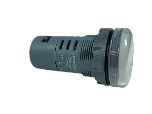 8 pçs Sinalizador 22mm plastico LED branco 220VCA XA2EVM1LC Schneider Electric