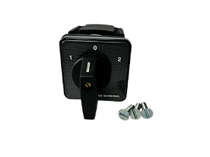 Chave reversora 16A 2 pólos 3 pos RT16/U2B03 1500017 Ace