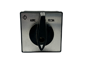 Comutador de transferência 20A 2 pólos 3 pos fixação topo CA10.A215.600.E