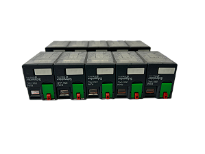 10 pçs Relé de interface 3A 4NAF botão de teste 230VCA RXM4GB1P7 Schneider Electric