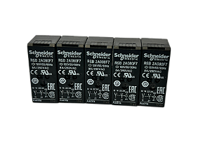 5 pçs Relé de interface 8A 2NAF 120VCA RSB2A080F7 Schneider Electric