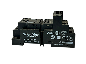 10 pçs Base relé RXM2 e RMX4 contatos mistos RXZE2M114 Schneider Electric