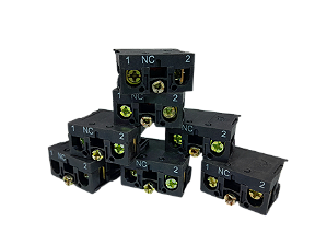 39 pçs Bloco de Contato 1NF p/botão M20-1B Metaltex