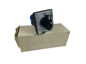 Chave comutadora 25A liga-desliga 60° 4 polos 2 câmaras CA20B.A203.600.E Kraus e Naimer