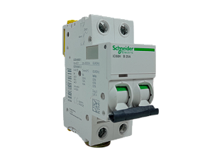 Disjuntor bipolar 25A curva B IC60H A9F83225 Schneider Electric