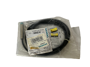 Sensor indutivo 4mm M12 não faceado 15 a 34Vcc NPN NA Cabo 2m 3 fios corpo metálico 3RG4022-0GB00 Siemens