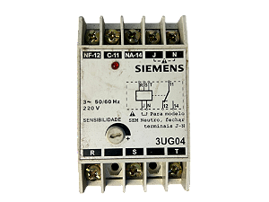 Relé Falta De Fase 220Vca 3Ug04 40-0Am21 Siemens Usado