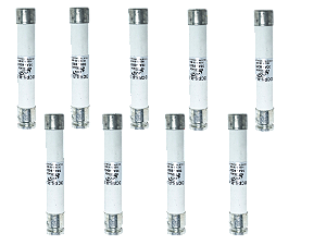 9 pçs Fusível retardado 30A-600V 2423-R-30-600 DCA
