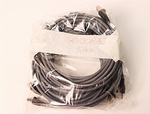 5 pçs Cabo macho RJ45/RJ45 3m TRV00830 Schneider Electric