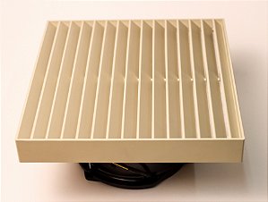 Conjunto de ventilação 257x257 220V RAL 7032 96310 Tasco