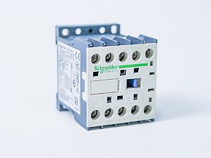Contator tripolar 6A 24VCC 1NA LP1K0610BD Schneider Electric sem embalagem