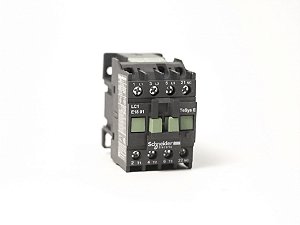 Contator tripolar 18A 24VCA 1NF LC1E1801B7 Schneider Electric