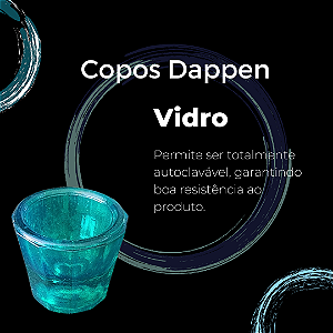 Pote Dappen Colorido - Vidro verde (OFERTA)