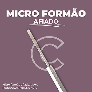 Micro Formão Modificado - Tipo C - Afiado kpr