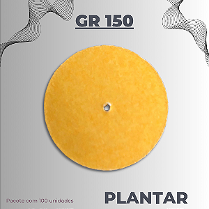 Lixa Plantar(GR 150)  Norton - Pacote com 100 Unidades
