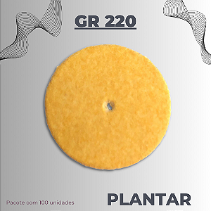 Lixa Plantar(GR 220)  Norton - Pacote com 100 Unidades