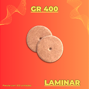 Lixa Laminar (GR 400) Kpr - Pacote com 100 unidades