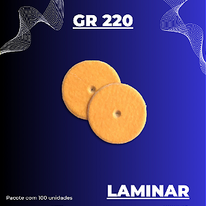 Lixa Laminar (GR 220) Norton - Pacote com 100 unidades